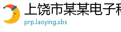 上饶市某某电子科技制造厂